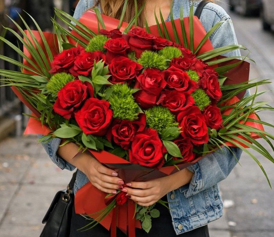 Kırmızı Gül Buketi