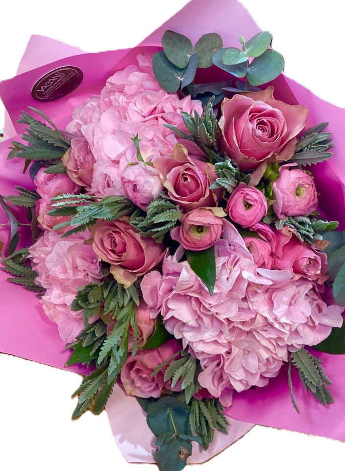 Pembe renk buketler