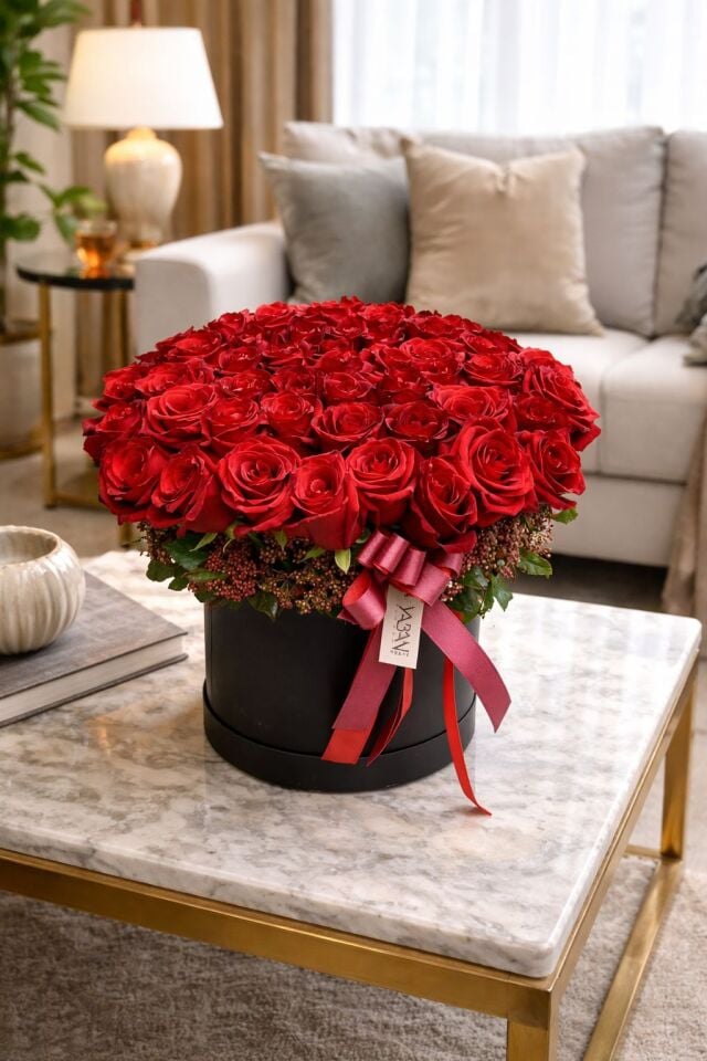 Kırmızı Gül Aranjmanı