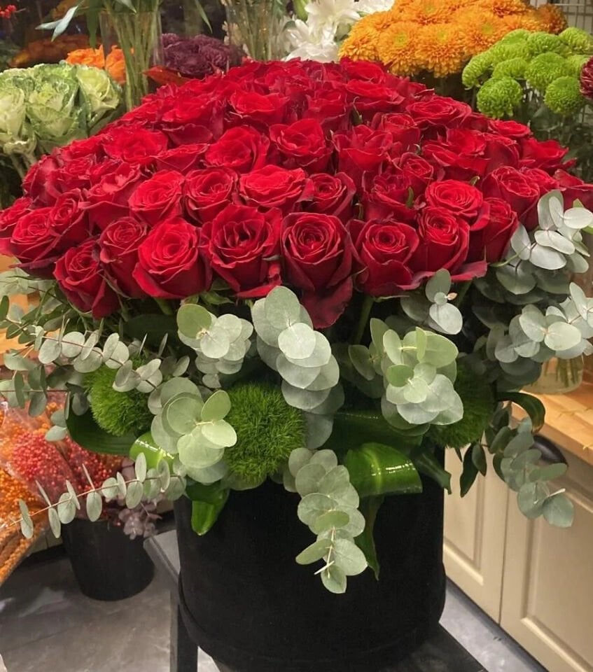 Kırmızı Gül Aranjmanı