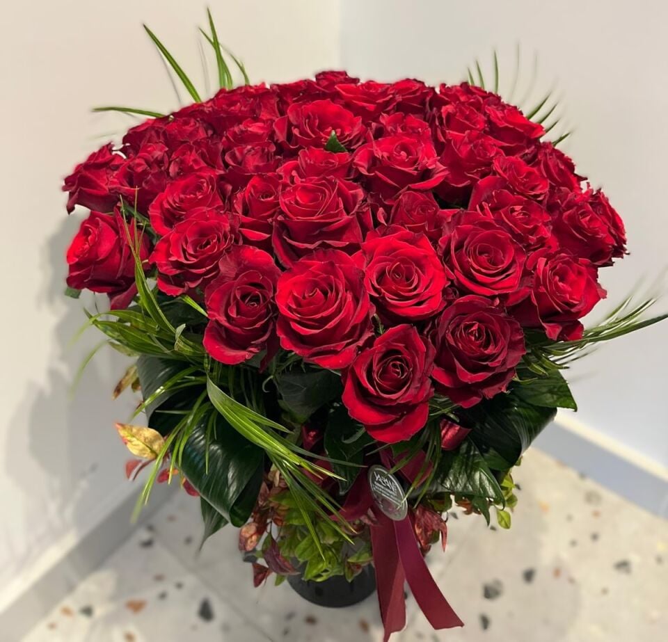 Kırmızı Gül Aranjmanı