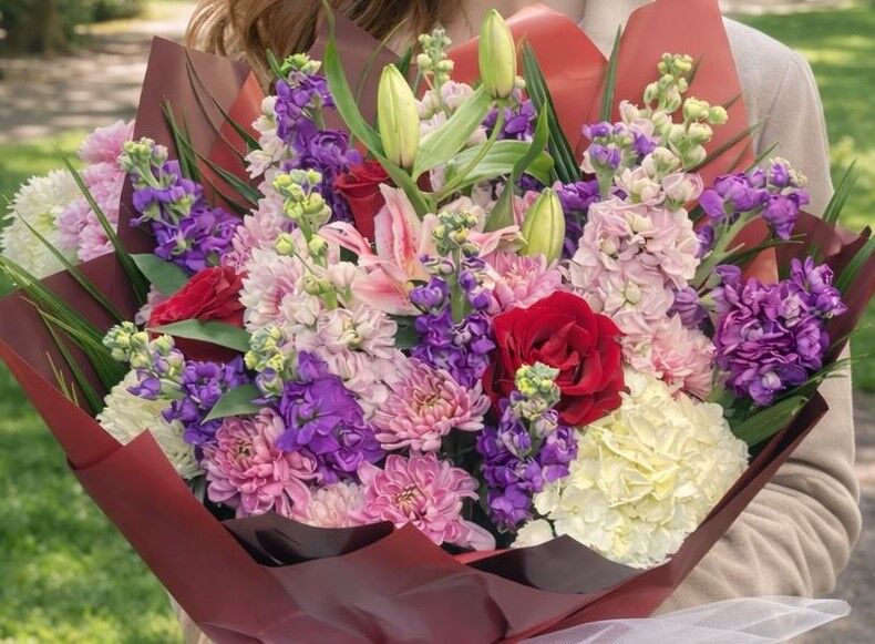 Mevsimsel  Renkli Buketler