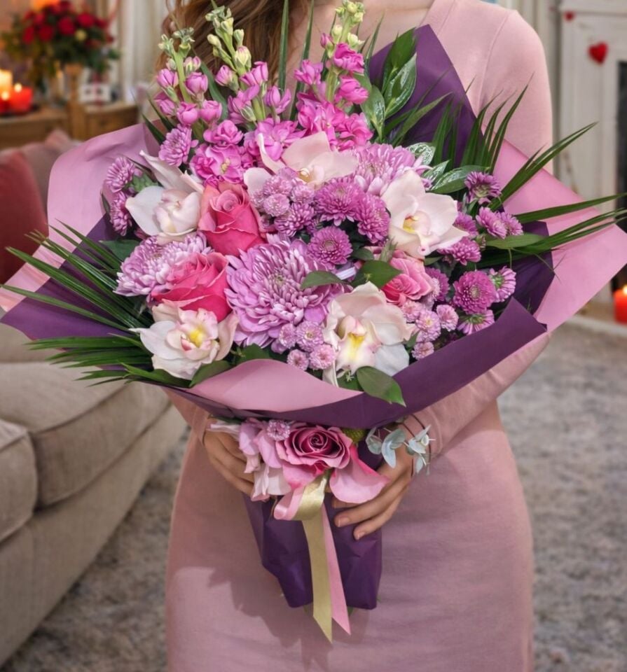 Mevsimsel Renkli Buketler