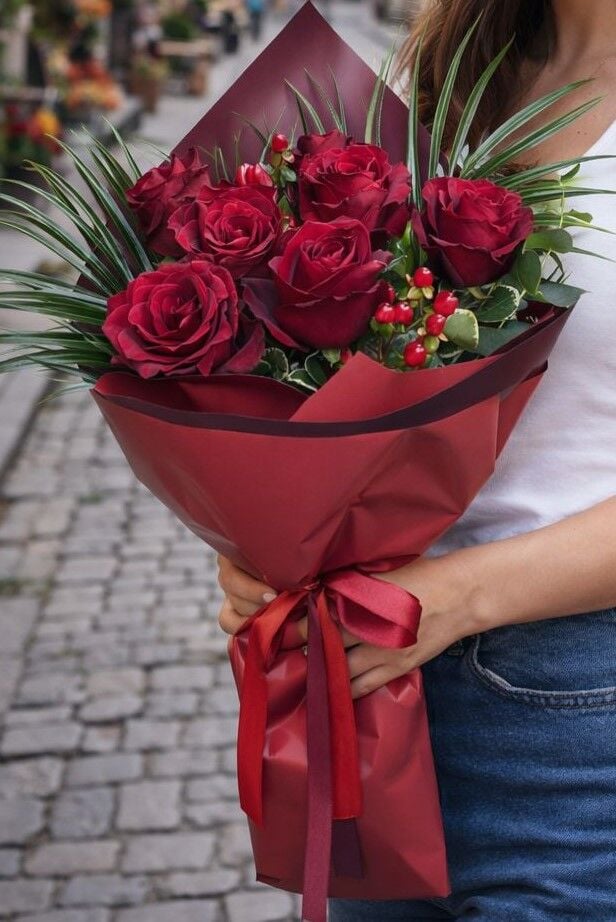 Kırmızı  Gül Buketi