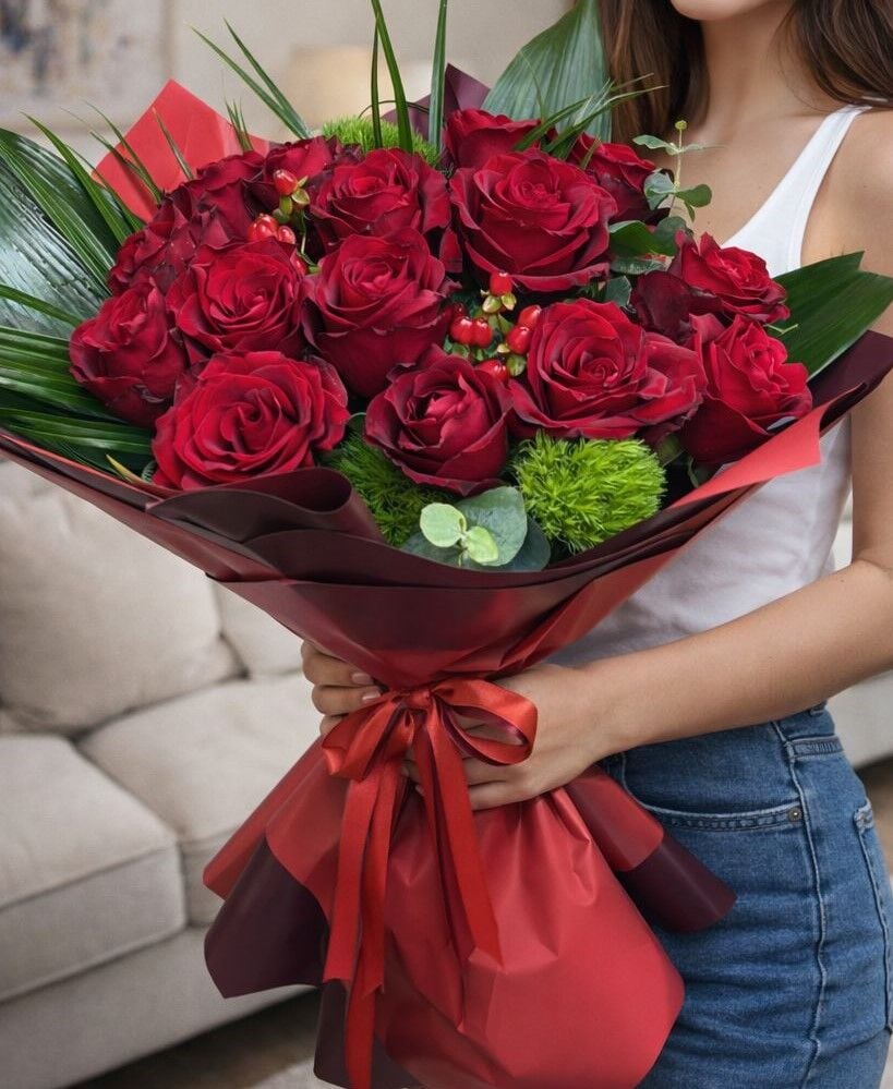 Kırmızı Gül Buketleri