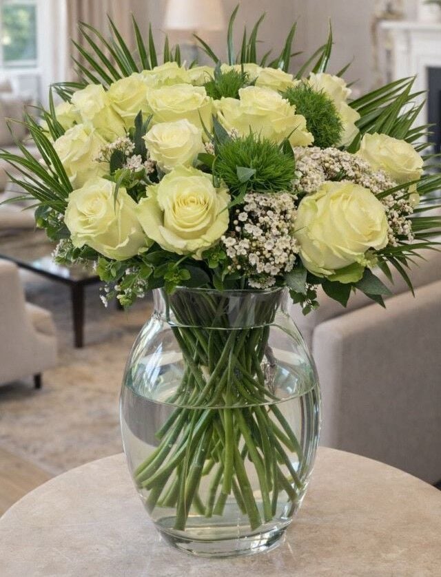 Beyaz Gül Buketleri