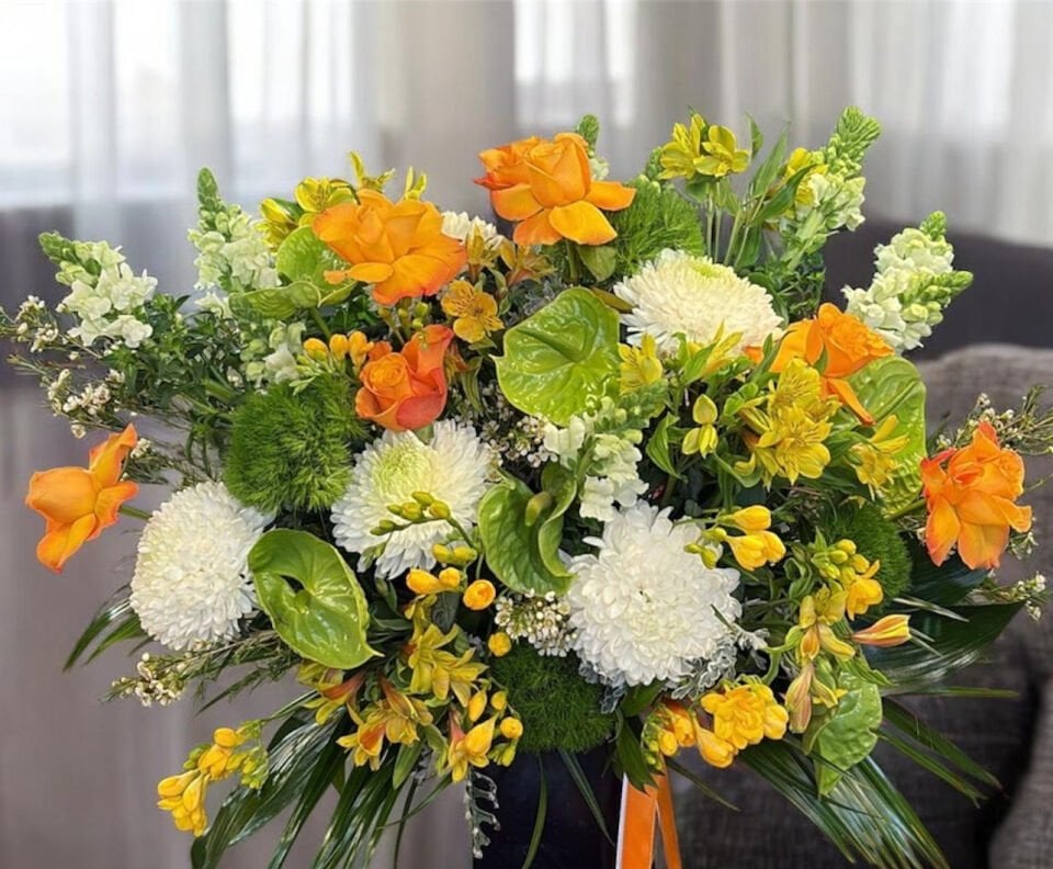 Sarı Turuncu Aranjman