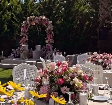 Masa çiçekleri