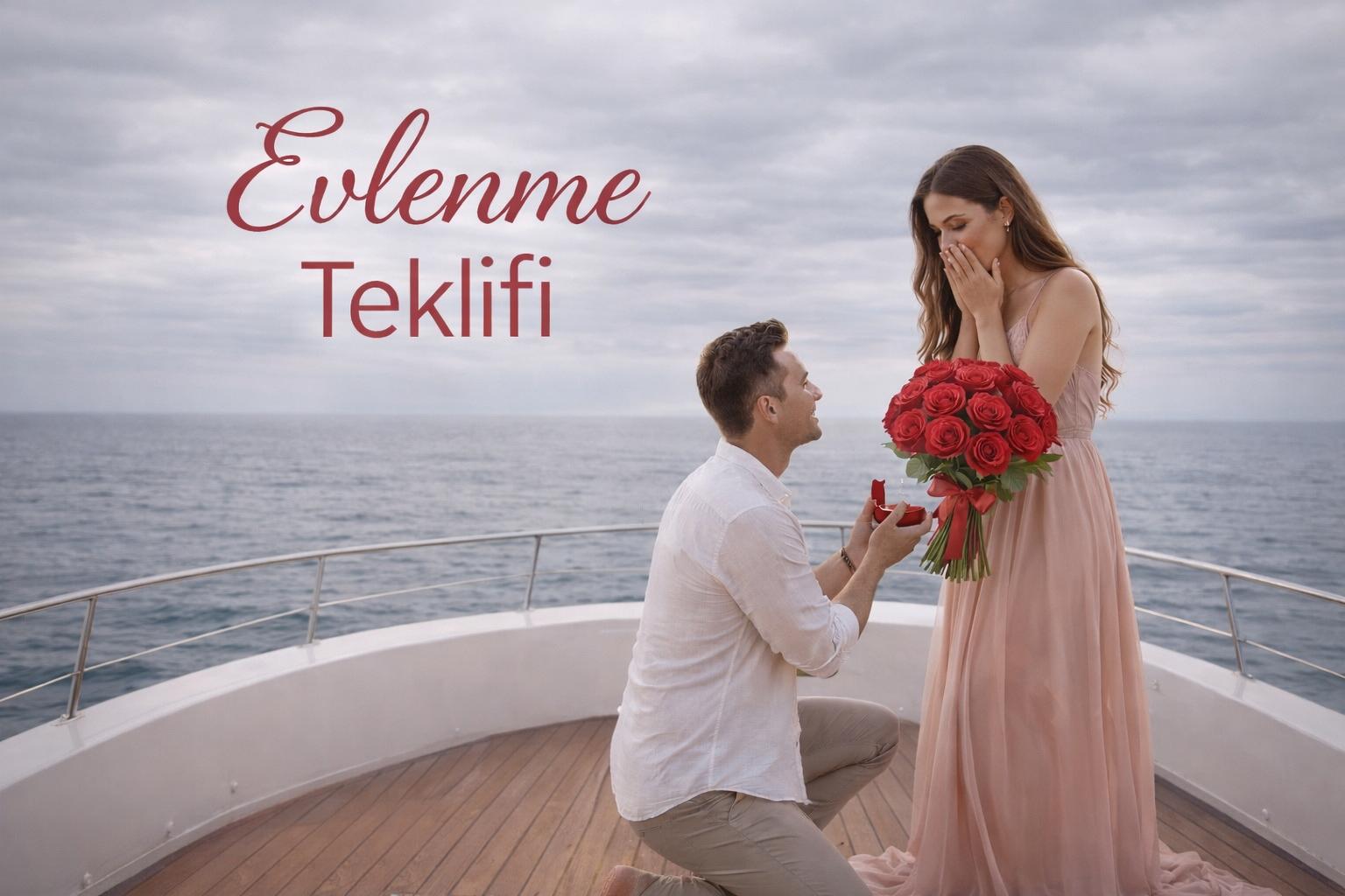 EVLENME TEKLİFİ ÇİÇEKLERİ