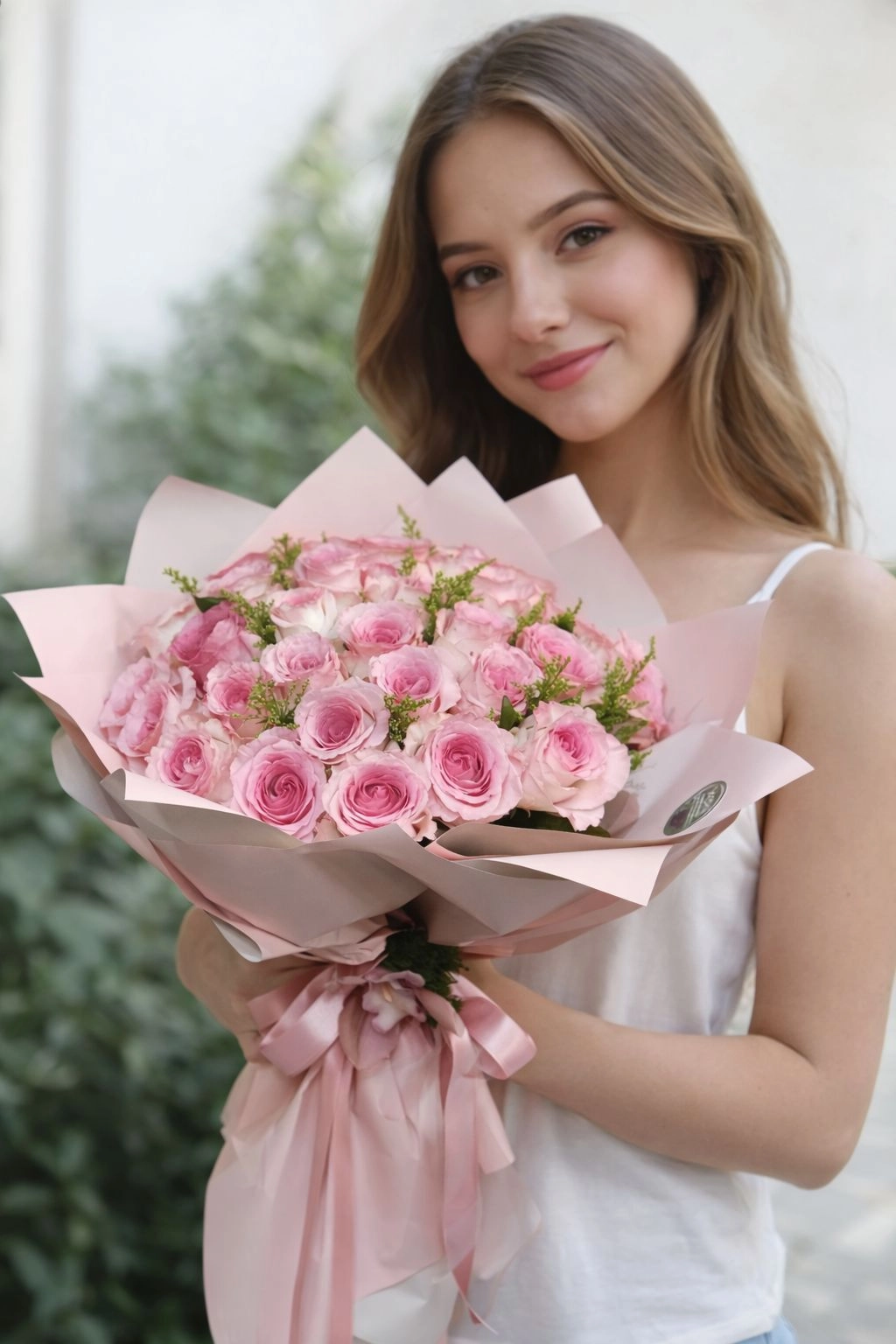 Pembe Gül Buketi